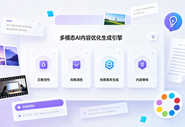 海港区AI智能内容优化创新 多模态生成技术丰富数字内容创作生态