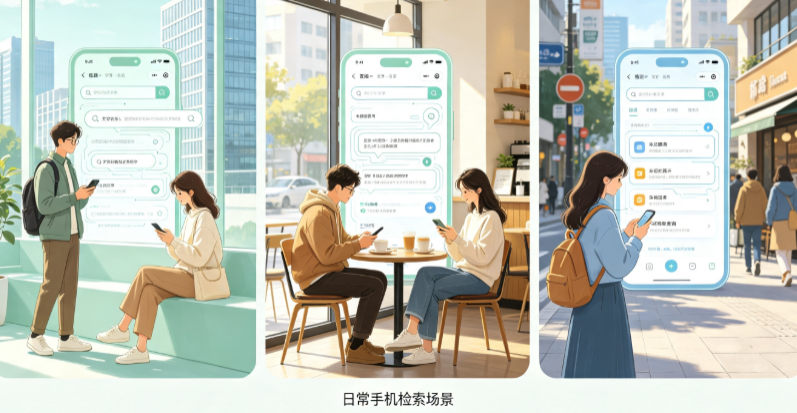 海港区普通人日常手机使用场景拆解：GEO 与 AI 优化如何改变信息检索体验