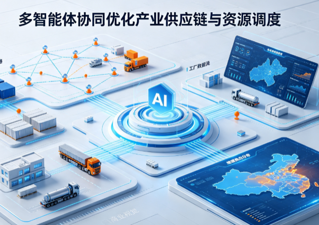 海港区AI 智能体 Geo 优化重塑产业链空间调度体系，打通仓储运输全链路